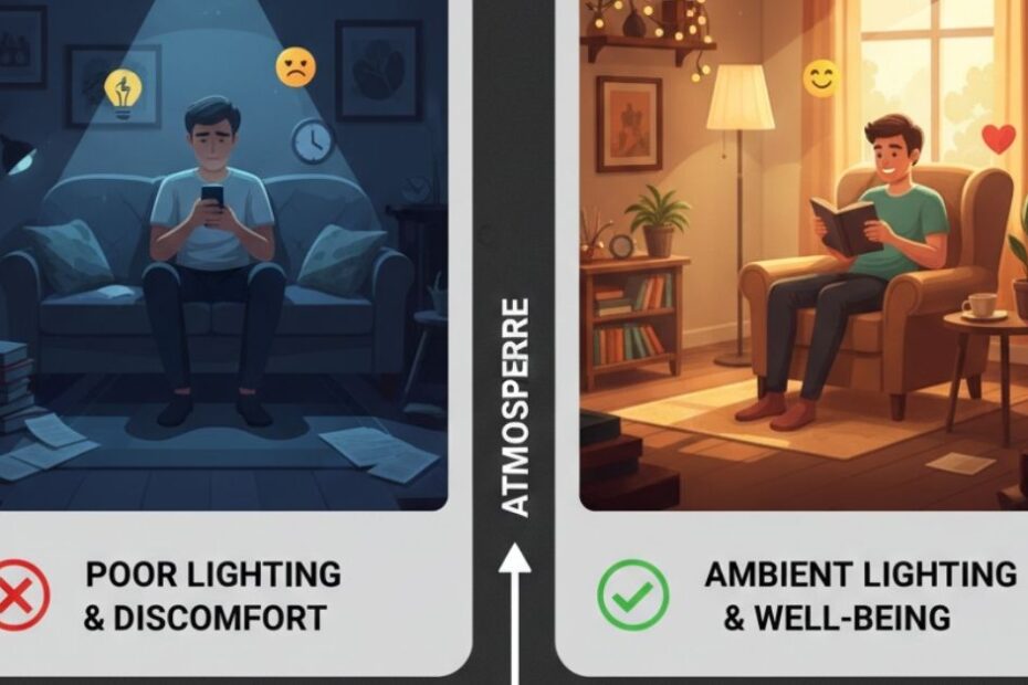 How Lighting Affects Comfort and Mood at Home