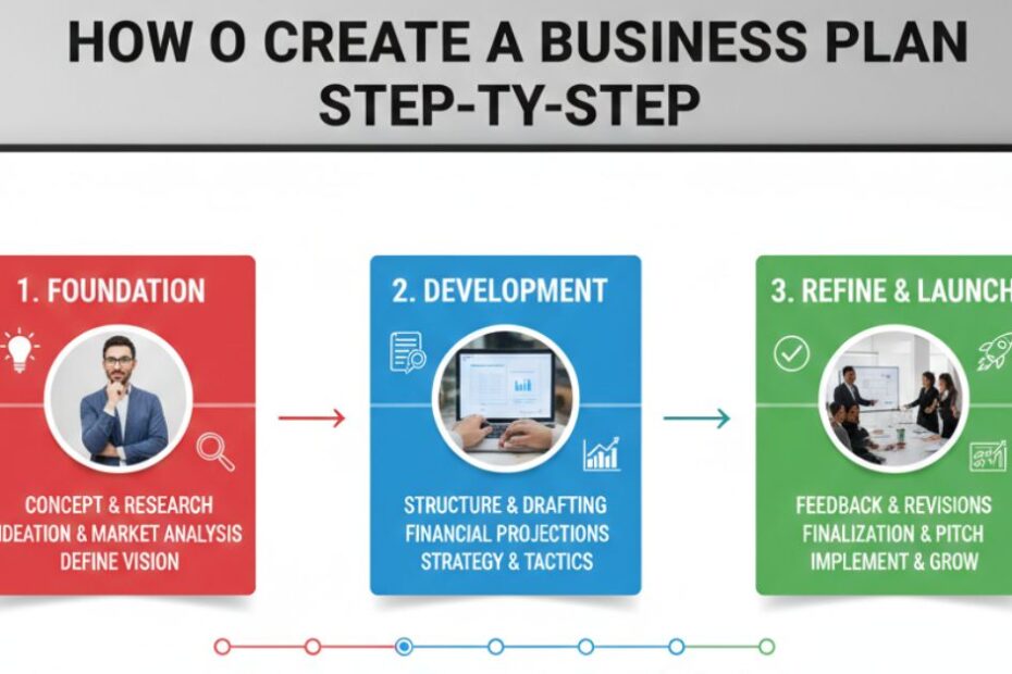 How to Create a Business Plan Step by Step