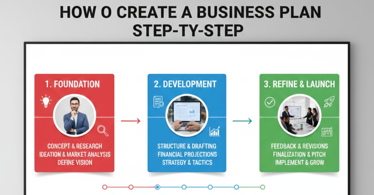 How to Create a Business Plan Step by Step